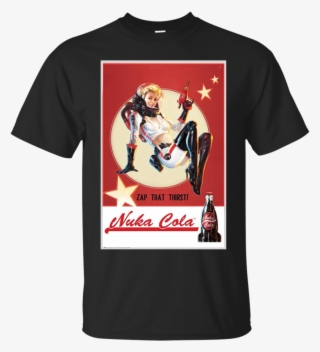 Nuka Cola Fan Pin Up G200 Gildan Ultra Cotton T-shirt - Nuka Cola Fallout Poster