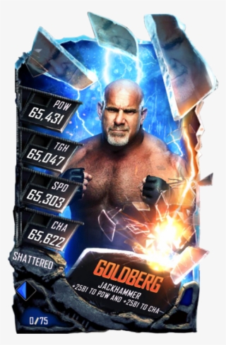 Goldberg S5 24 Shattered - Wwe Supercard Shattered Alexa Bliss