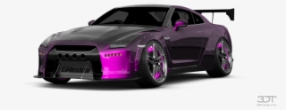 Nissan Gt-r Coupe 2010 Tuning - Gtr Liberty Walk Png