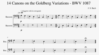 14 Canons On The Goldberg Variations - Sheet Music