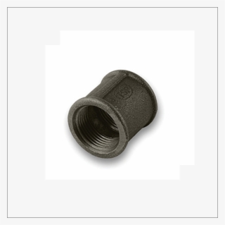 Full Socket Bsp Black Malleable Iron - Nipple