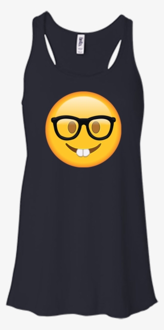 Nerd Glasses Emoji Shirt Hoodie Tank - Shirt