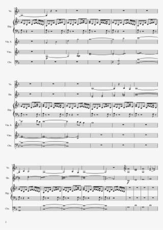 Tomb Raider Theme Sheet Music 2 Of 4 Pages - Tomb Raider Theme Sheet Music