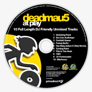 Deadmau5 At Play Cd Disc Image - Deadmau5 At Play