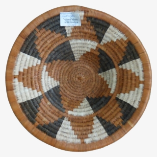 Hand Woven Open Basket Made In Africa - Circle