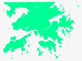 Map Of Hong Kong - Hong Kong Map Vector Png