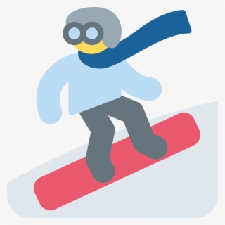 600 X 600 4 - Snowboard Emoji