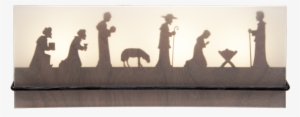 Tea Candle "nativity Story" - Weihnachtsgeschichte Figuren