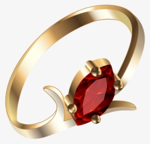 Png Royalty Free Library Gold Ring With Red - Gold Ring Designs Free Download