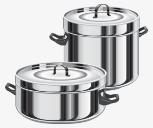 Cooking Pots Png Clipart - Pots And Pans Png