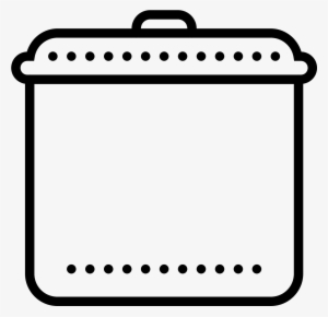 This Icon Is A Large Stove Pot For Cooking - Scalable Vector Graphics