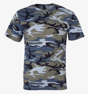 Free Artwork, Front Print, And Shipping In The Contiguous - Jake Paul Blue Camo Shirt