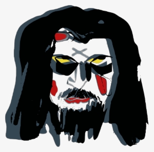 Evil, Mask, Face, War Paint, Raggery, Clown, Devil - Transparent War Paint Face