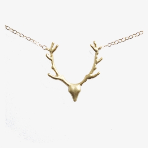 Fall Antler Necklace - Necklace