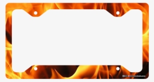 Frame Clipart Flame - Png Image Of Flame Photo Frame