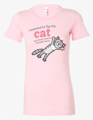Flying Cat T-shirt - Shirt