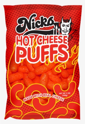 Nick's Hot Cheese Puffs - Hot Cheese Puffs