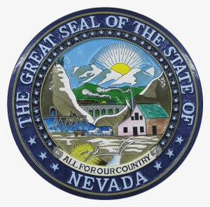 Nevada State Seal Plaque - Nevada State Seal 2017