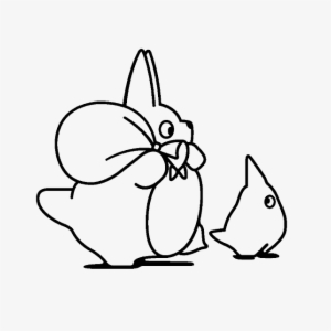 Stickers Totoro Ghibli - Totoro Dibujo