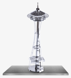 Picture Of Space Needle - Metal Earth 3d: Seattle Space Needle Model