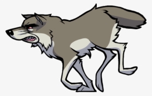 Drawing Wolves Timber Wolf - Cartoon Running Wolf Png