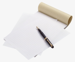 Paper Sheet Png Png - Лист Бумаги И Ручка