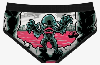 Creature From The Red Lapoon Briefs - Briefs
