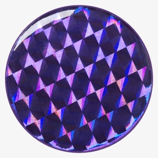 Violet Hologram Gels - Circle