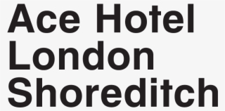 Ace Hotel London Shoreditch - Ace Hotel London Logo