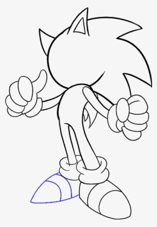How To Draw Sonic The Hedgehog - Draw A Real Sonic