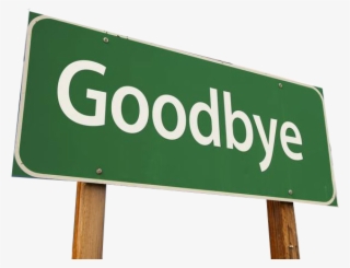Goodbye Png Background Image - Sign