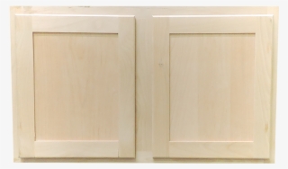 30 X 18 X 12 Unfinished Alder Shaker Wall Kitchen Cabinet - Cupboard