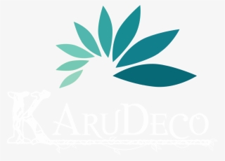 Karudeco Logo Full - Transparent Leaf Logo
