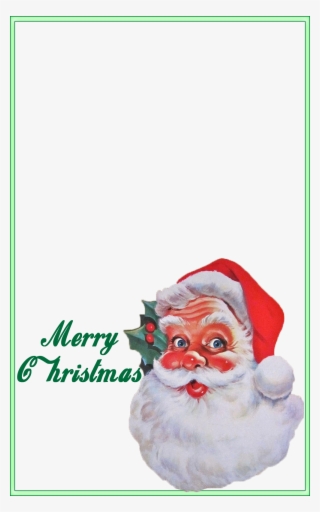 Click Here To Download Santa Claus Face Merry Christmas - Santa Claus Face Transparent Png