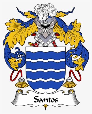 Santos Coat Of Arms, Santos Family Crest, Santos Escudo - Escudo De La Familia Jimenez