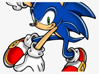 Sonic The Hedgehog Clipart Super Sonic - Sonic The Hedgehog With Green Shoes