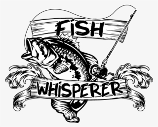 Fish Whisperer Fishing Humor Funny Rod Lures Boat Fisherman - Illustration