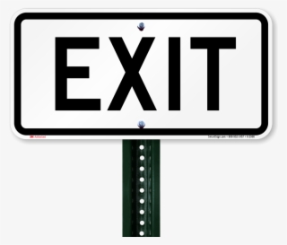 Big Exit Sign - Sign