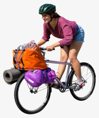 People Biking Png - Photoshop People On Bikes