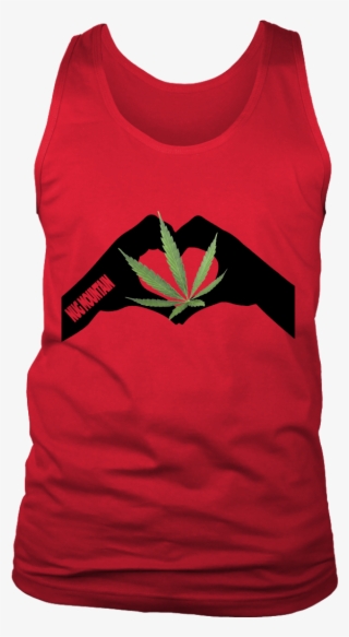 Heart Weed Men's Tank From Nug Mountain - Shirt