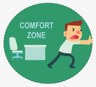 expand your tastes, experience life in college - comfort zone clipart