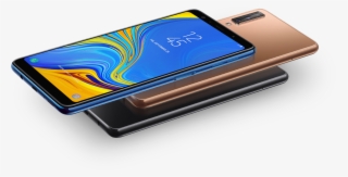 Samsung On Thursday Announced Triple Rear Camera Phone - Samsung Galaxy A7 2018 Gold Colour