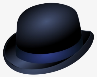 Big Image - Bowler Hat Clip Art