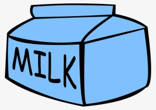 Milk Pack Blue - Milk Clipart Transparent Background
