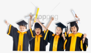 Free Png Download Kids Graduation Png Png Images Background - Kids Graduation Png