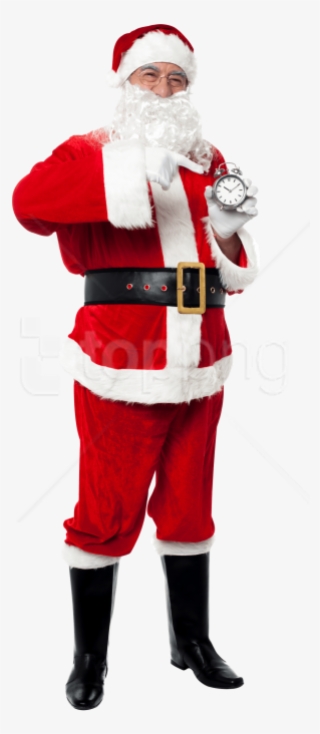 Free Png Download Santa Claus Png Images Background - Standing Santa Png