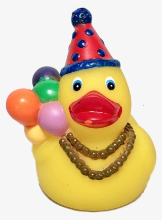 Birthday Balloons Rubber Duck - Bath Toy
