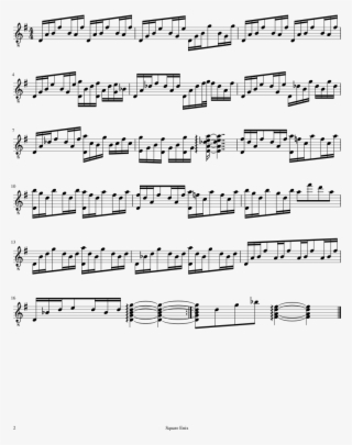 Breezy Sheet Music Composed By Nobuo Uematsu 2 Of 2 - Final Fantasy 8 Breezy Piano Sheet Music