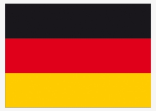 Germany Flag Sticker 3x4\ - Alemanha Bandeira Png