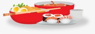 Chinese Clipart Chinese Buffet - Суши Вектор Пнг